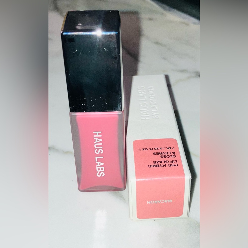 Haus Labs By Lady Gaga PhD Hybrid Lip Glaze Plumping Gloss -Macaron